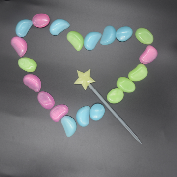 Vivid Color And Superior Natural Glowing Stone