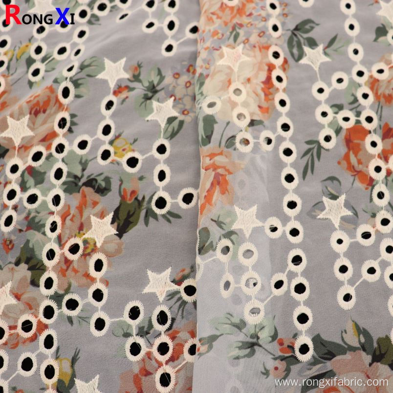 New Design Chiffon Crepe Fabric With High Quality