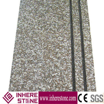 granite stair G664 Non-slip emery insert steps outdoor stair railings