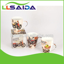 Cartoon drinking mug for kids saida car mug