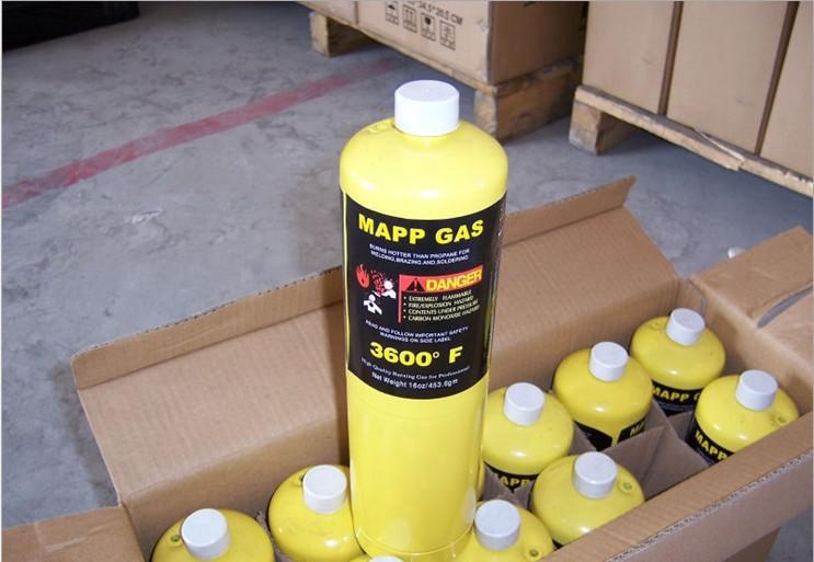 Mapp Gas ( Also supply refrigerants gas r134a, r404a ,r410a,r507c,ect. )