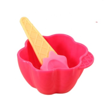 Plastic Ice Cream Bowl Promotional Dessert Bowl