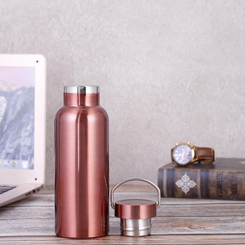 Portable Travel Keep hot Vacuum Insulated Stainless Steel Water Bottle 25oz 17oz Double Walled Water Bottle