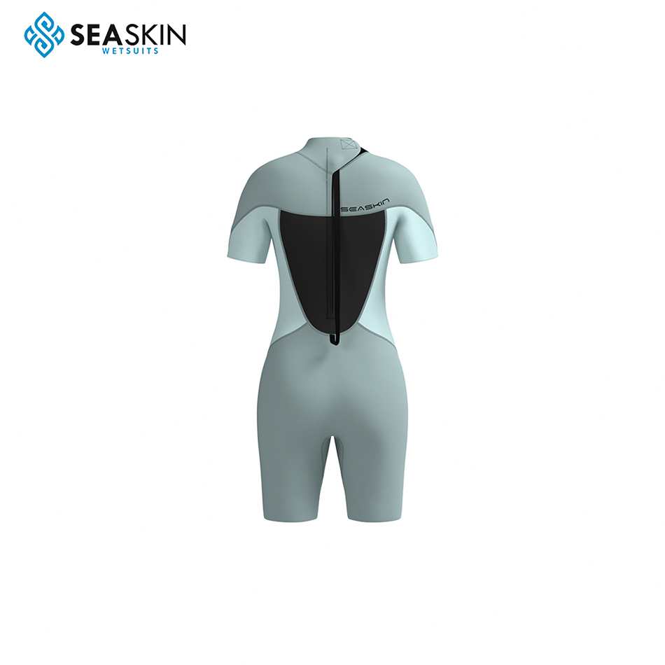 여성을위한 Seaskin 3mm Neoprene Eco-Friendly Shorty wetsuit