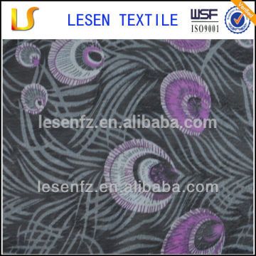 Lesen Textile Unique design crepe skirt fabric chiffon printed fabric