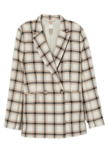 Ladies Check TR Blazer