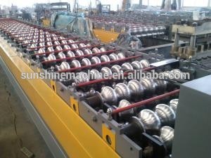 steel sheet barrel corrugating machine