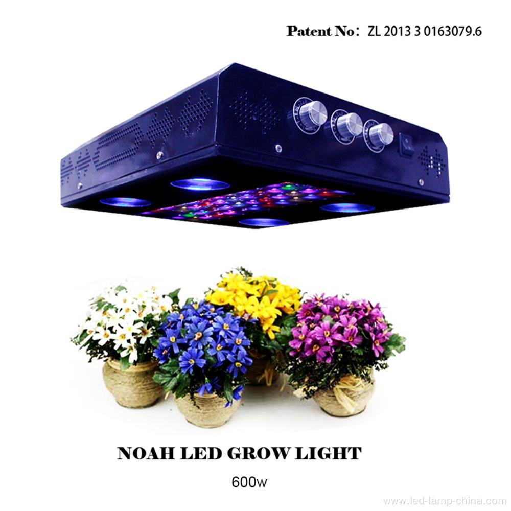 Three Dimmers 600w Noah4 LED Grow Light