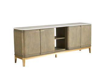 Aura Meridian marble dinning table