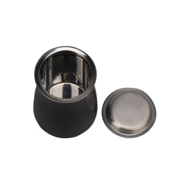 Black painting Coffee ground powder shaker