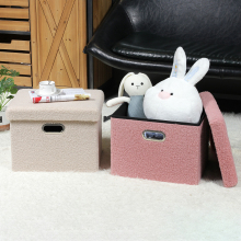  Cheap Pink Fabric Tufted Square Storage Stool & Ottoman