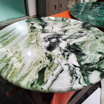 Customize Semiprecious Marble Dining Table