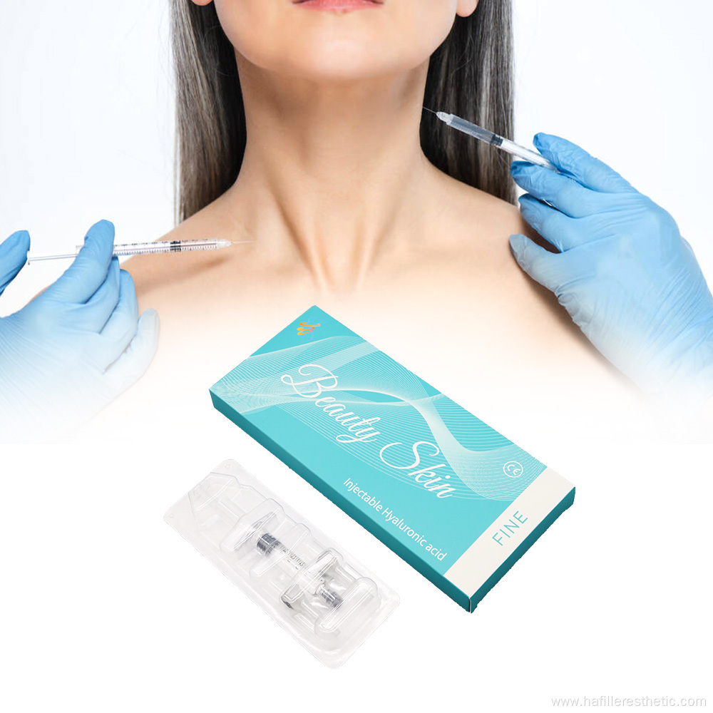 Fine Line Cross-Linked Hyaluronic Acid Dermal Filler