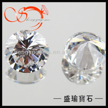 diamond loose white 4mm cubic zirconia(CZRD0001-4mm)