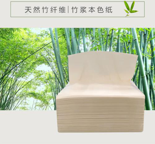 Tecido facial de fibra de bambu 100% natural