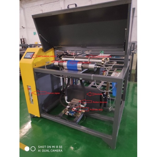 Mesin Pemotong Waterjet 3D yuanli dengan jet Air 5 Paksi