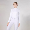 Silicona duradera Stretchy Equestrian Jodhpur Broches White