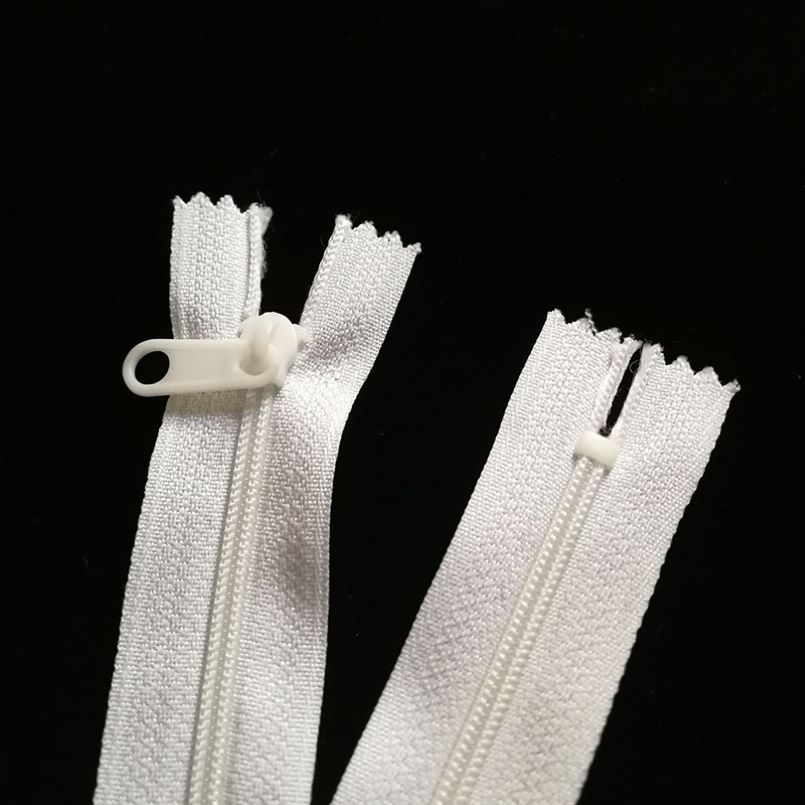 Unique nylon zippers