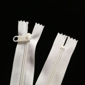 Heavy duty unique nylon zippers for coat