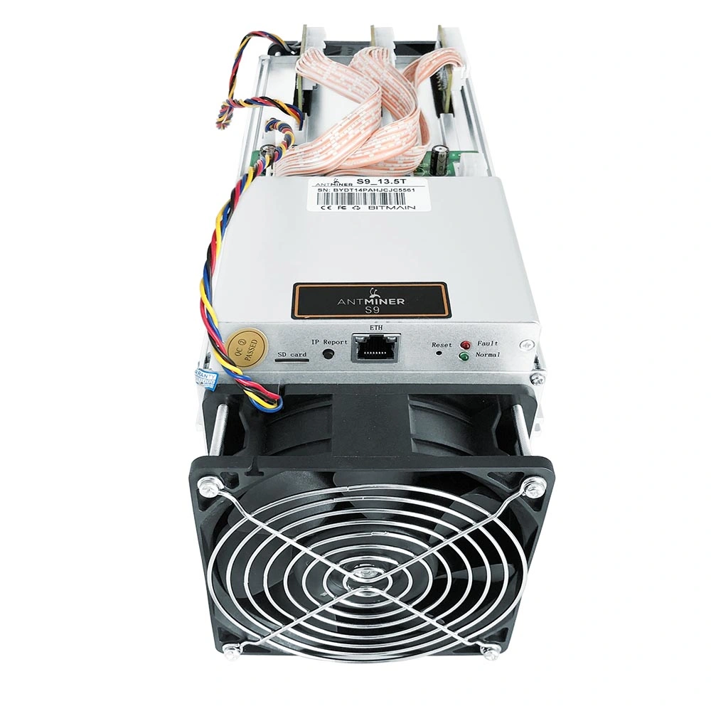 Best Selling Used S9 13.5t Blockchain Miner with Power Supply