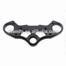 Customized precision triple bracket anodized aluminum bracket