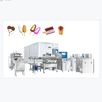 Professional hard magnum ice cream machine