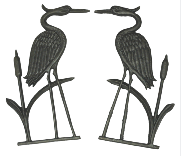 Metal decorative wrought iron animals