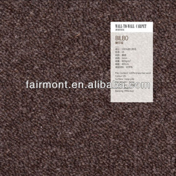 LOOP PILE WOOL CARPET