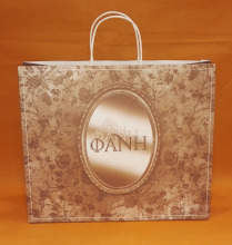 PTH handle  paper bag with print