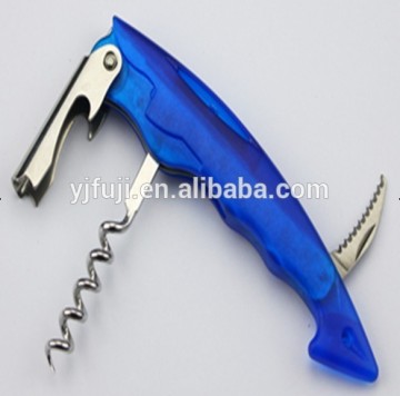 Plastic corkscrew wine opener holder corkscrew stake