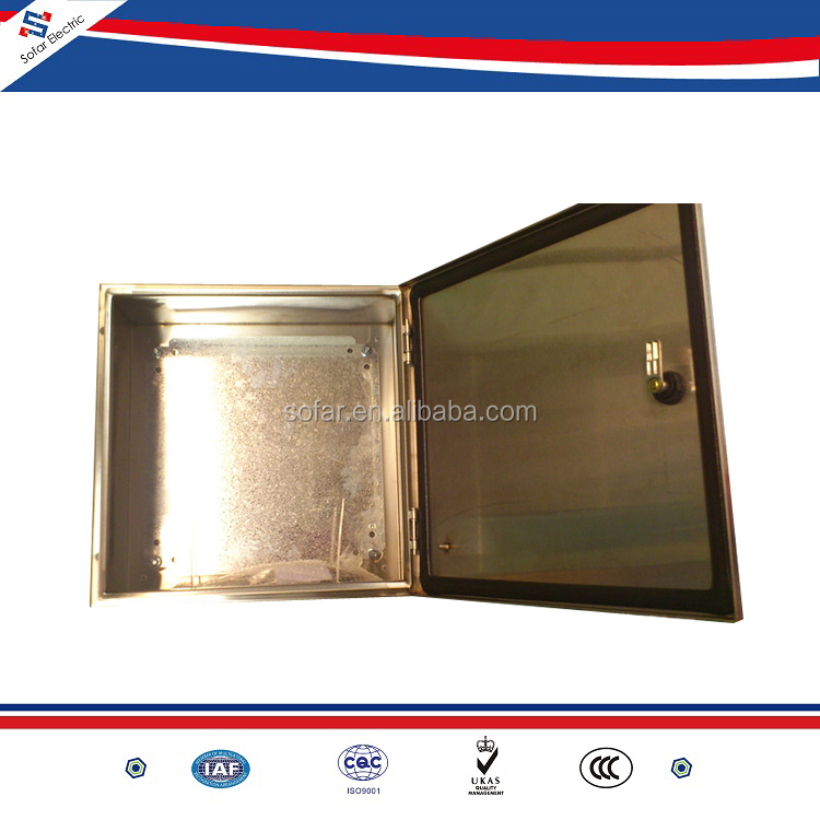 IP65 Protection Level and Distribution Box Type Stainless Steel Enclosure Box