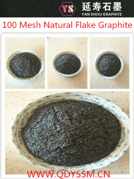 +100 mesh Natural flake graphite