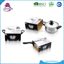 induction cookware set stainless steel sauce pan sauce pot 002