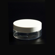 100g Factory round any color plastic PET scrubs cream jar
