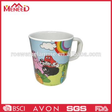 Beautiful insulated decal melamine 350ml decorating plastic mugs