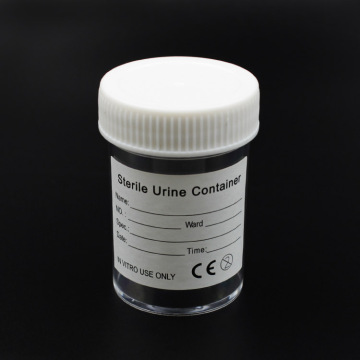 60ml Urine container with screw cap