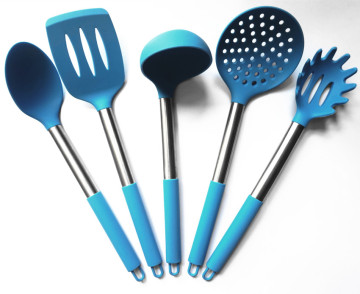 5pcs Silicone Non-Stick Cooking Baking Utensils