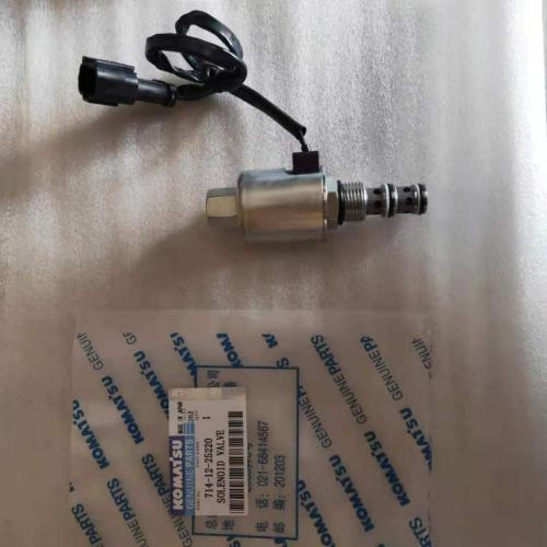 Injap solenoid 714-12-25220 untuk komatsu wa480-6