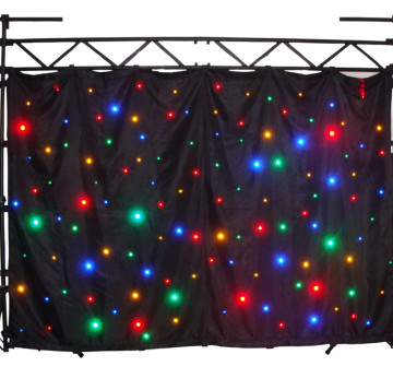 led star cloth curtain starlit effect light