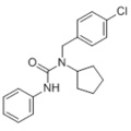 우레아, N-[(4- 클로로 페닐) 메틸] -N- 사이클로 펜틸 -N&#39;- 페닐 -CAS 66063-05-6