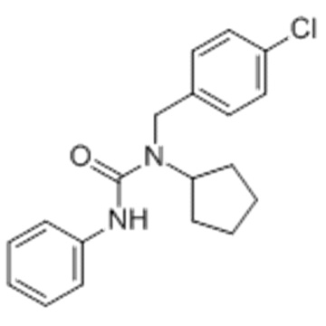 尿素、Ｎ  -  ［（４−クロロフェニル）メチル］ −Ｎ−シクロペンチル−Ｎ&#39;−フェニル -  ＣＡＳ ６６０６３−０５−６