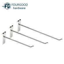 Factory Wholesale Chrome Steel Wire Grid Wall Panel Hook