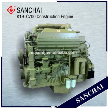 Strong power crane use diesel engine