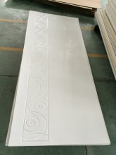 China cheap factory price pvc door skin with CE certification