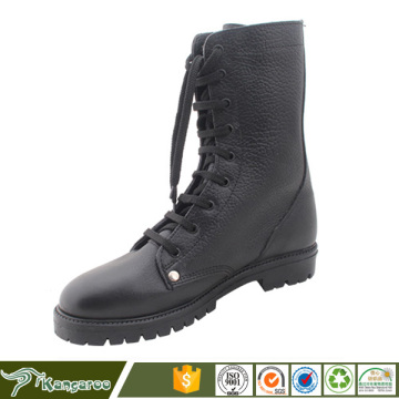 Italian Rafale Tactical Airforce Men Flying Leather Military Pilot Boots