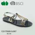 Beste Damenmode Sommer Flache Sandalen