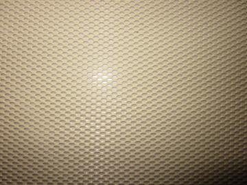 Single-through aluminum plate mesh