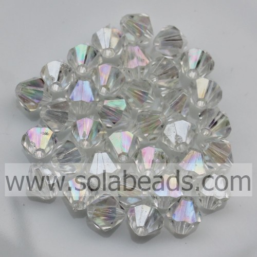Bulk 6MM Faceted Tapered Ring Cute Beads