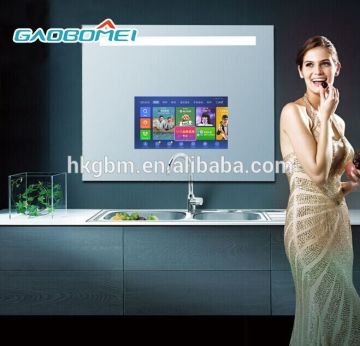 Gaobomei 21inch Video Display magic mirror with ad management software/wifi