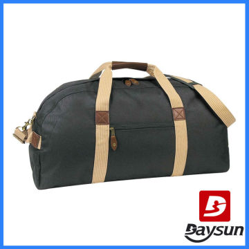 Large Travel Duffel Bag Young Sports Carry Black and Khaki